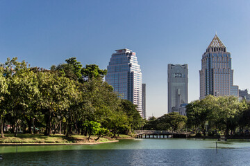 Fototapeta premium Park in Bangkok