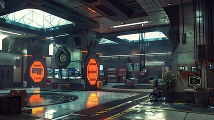 The engine of an engine. AI generated art illustration.