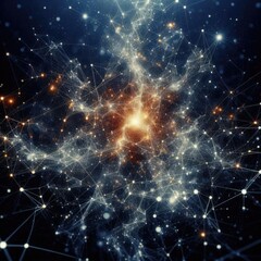 Obraz premium Quantum Connectivity in Modern Complexes: A Technological Revolution