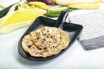 Indian traditional homemade bread - Roti