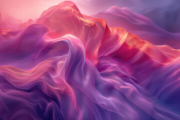 Obraz premium Abstract Serenity in Soft Gradients