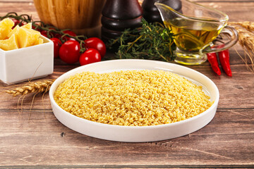 Italian cuisine - dry stelline pasta