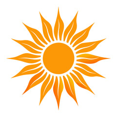 sun vector illustration
