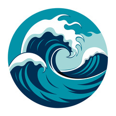 waves sea vector