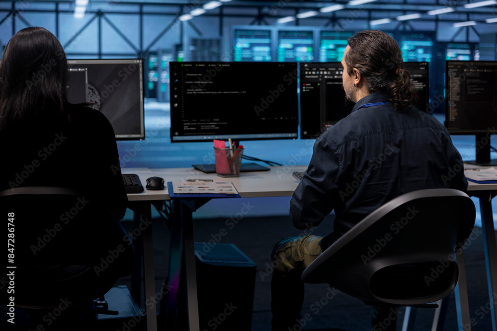 Poster it professionals in server hub establishment ensuring data remains shielded from potential threats. 