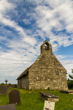Welsh chapel on a sunny day.