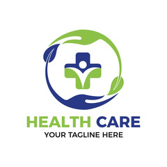 Medical pharmacy logo design and  health care
Template - vector illustrator 
