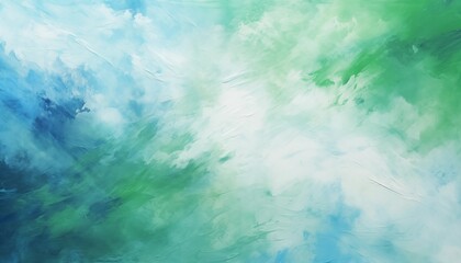 abstract green blue watercolor background