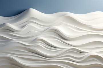 Obraz premium Majestic snow-capped mountains rise against clear blue skies in this breathtaking landscape.