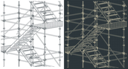 Scaffolding blueprints