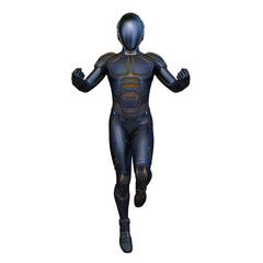 サイバーマン　3DCGレンダリング