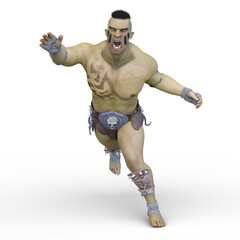 大男　3DCGレンダリング