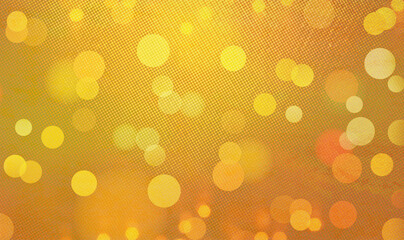 Orange bokeh background for banner, poster, Party, Anniversary, greetings, and various design works