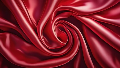 Obraz premium red satin background