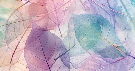 Colorful Leaf Pile Top Down View