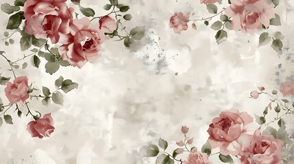 flower, background, vintage, floral, illustration, nature, texture, peony, decoration, design, leaf, pattern, summer, romantic, rose, elegance, elegant, textile, wallpaper, antique, art, retro, beauty