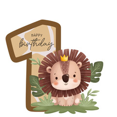 animal alphabet letter © betania