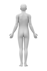 man body, human anatomy pose, art & medical science