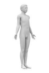 man body, human anatomy pose, art & medical science