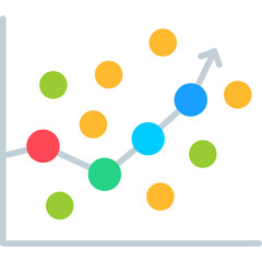 Regression Analysis Icon
