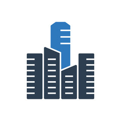 City Icon - Urban Icon - Town Icon