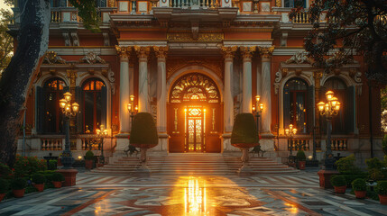 Fototapeta premium Capture the grandeur of Istanbul, Turkey created with Generative AI technology