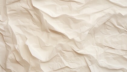 Obraz premium crumpled white paper background