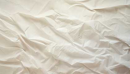 Obraz premium crumpled white paper background