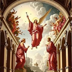 saint mary and jesus © HippoChoi