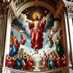 city fresco of st mary © HippoChoi