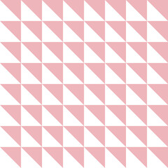Vector seamless pattern of pink geometric abstract background