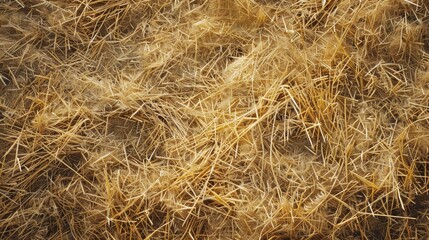 Dry background design with hay and straw texture
