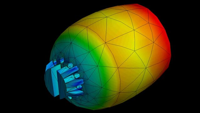 Mechanic simulation engineering - Nozzle Displacement and stress finite element analysis