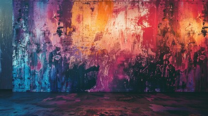 Naklejka premium Vibrant textured backdrop