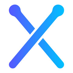 mallet gradient icon