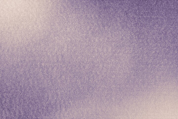 Violet felt background with white vignette. Surface of fabric texture in purple color.