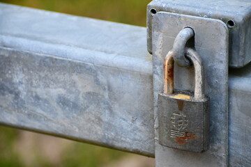 Best brand padlock on camp gate.
