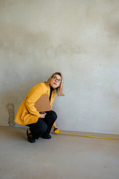 The design measures the wall length