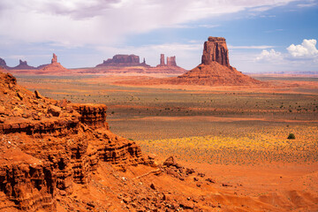 Monument Valley and rocks in Arizona