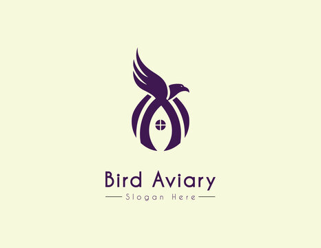Bird aviary Logo design