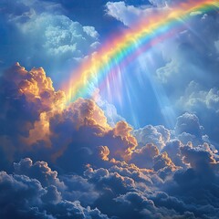After the storm comes the rainbow.