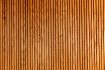 Vertical Oak Wood Paneling Wall 