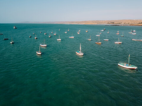Boats in the Ocean
