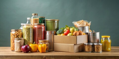 A food donations campaign