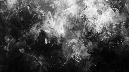Monochromatic Texture with Abstract Background featuring Black and White Tones