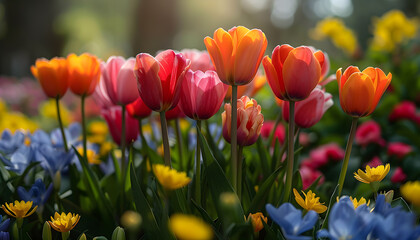 Obraz premium flower background