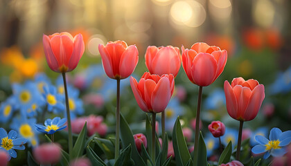 Obraz premium flower background