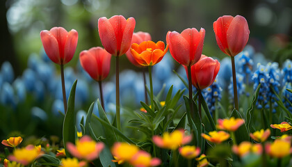 Obraz premium flower background