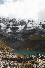 Laguna de Humantay en peru Cusco