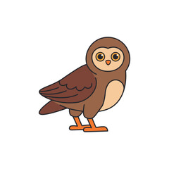 Cute owl illustration